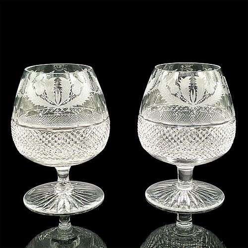 PAIR OF EDINBURGH CRYSTAL BRANDY