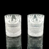 PAIR OF EDINBURGH DOUBLE OLD F