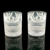 PAIR OF EDINBURGH DOUBLE OLD F