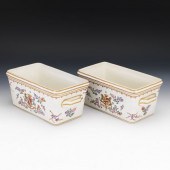PAIR OF EDMé SAMSON ANTIQUE PO