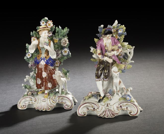Pair of Edme Samson, Paris,