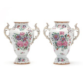 PAIR OF EDME SAMSON PORCELAIN