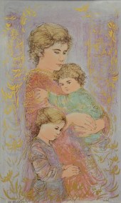 PAIR OF EDNA HIBEL (AMERICAN,