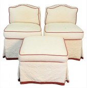 PAIR OF EDWARD FERRELL WHITE U