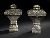 Pair of Edwardian Cast-Stone G