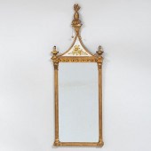 PAIR OF EDWARDIAN GILTWOOD AND