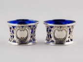 PAIR OF EDWARDIAN IRISH STERLI
