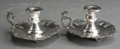 PAIR OF EGYPTIAN 900-SILVER CH