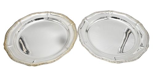PAIR OF EGYPTIAN SILVER