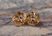 PAIR OF EIGHTEEN KARAT GOLD EA