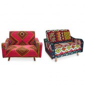 PAIR OF EL MARGOUM TUNISIAN TE