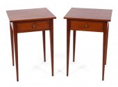 PAIR OF ELDRED WHEELER HEPPLEW