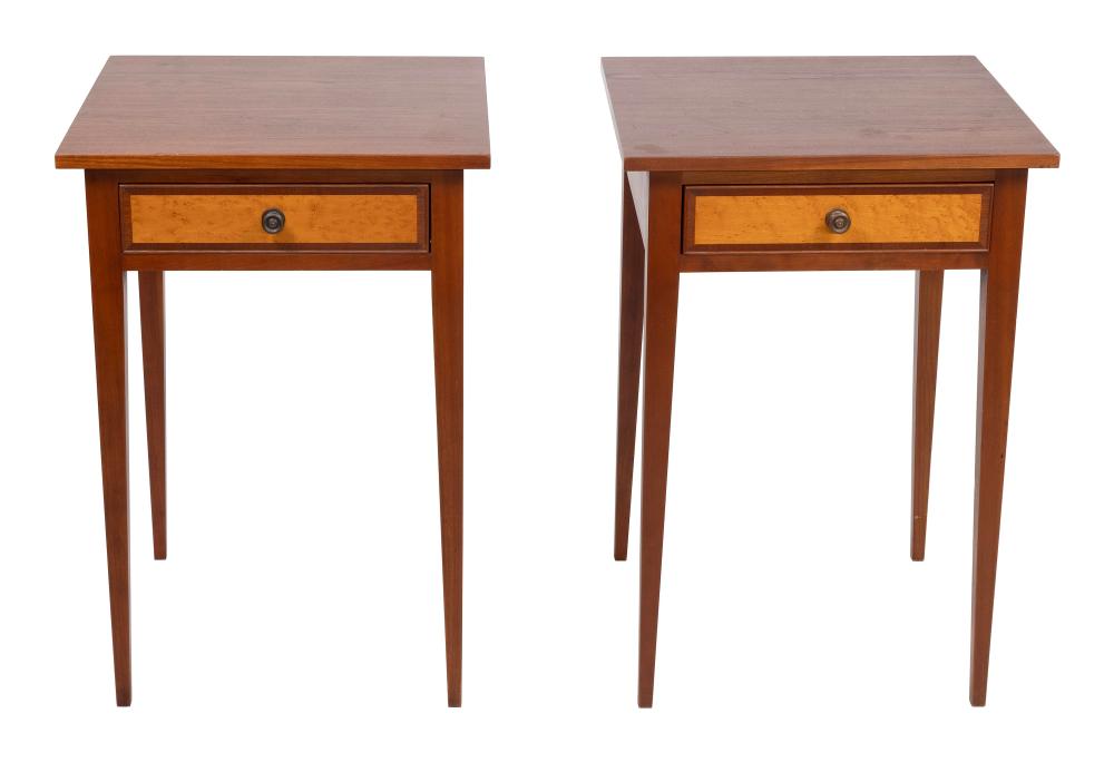 PAIR OF ELDRED WHEELER ONE-DRAWER