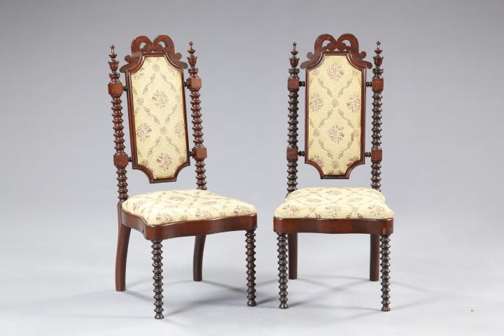 Pair of Elizabethan Revival
