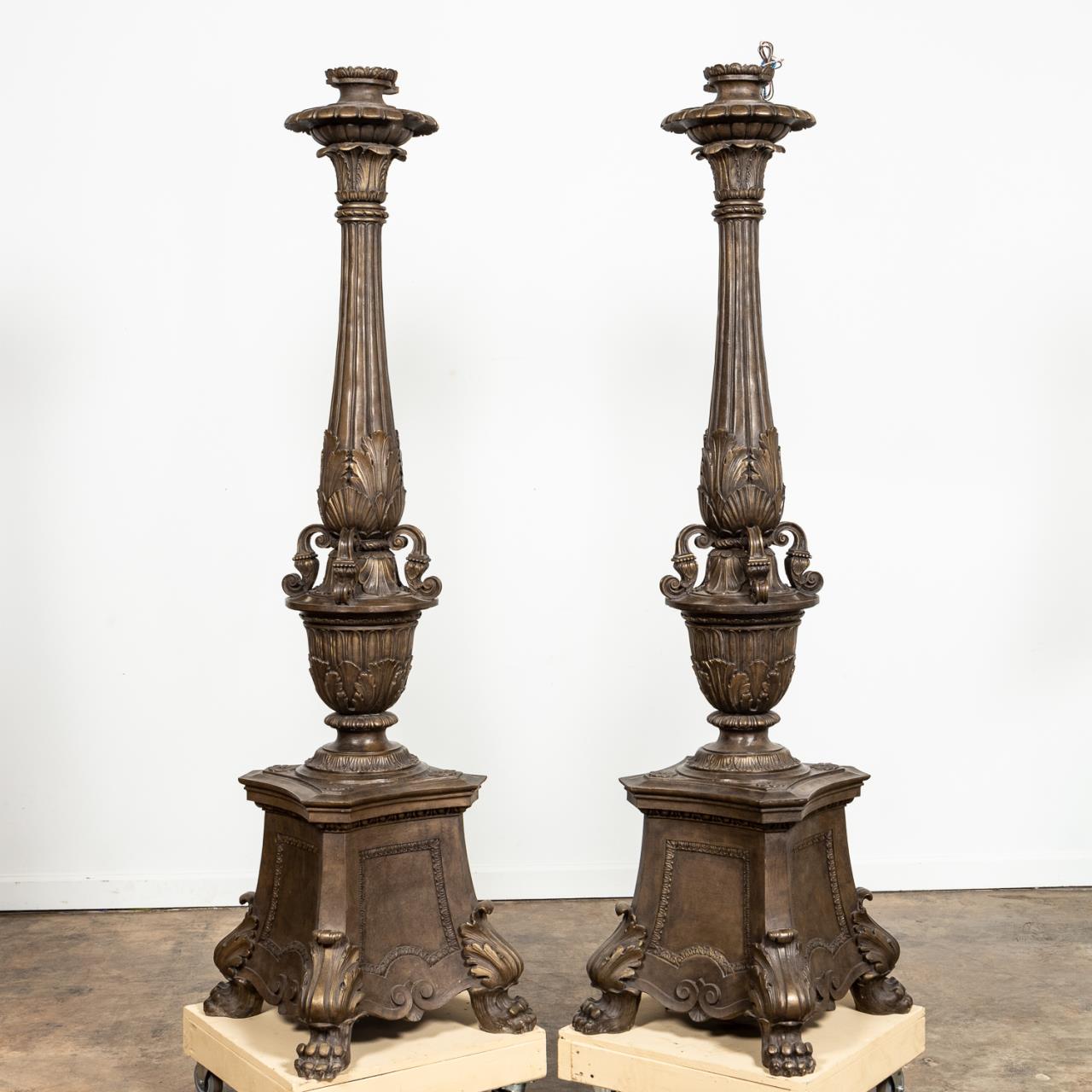 PAIR OF EMPIRE STYLE PALATIAL