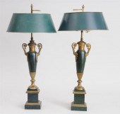 PAIR OF EMPIRE STYLE TÃƒâ€LE