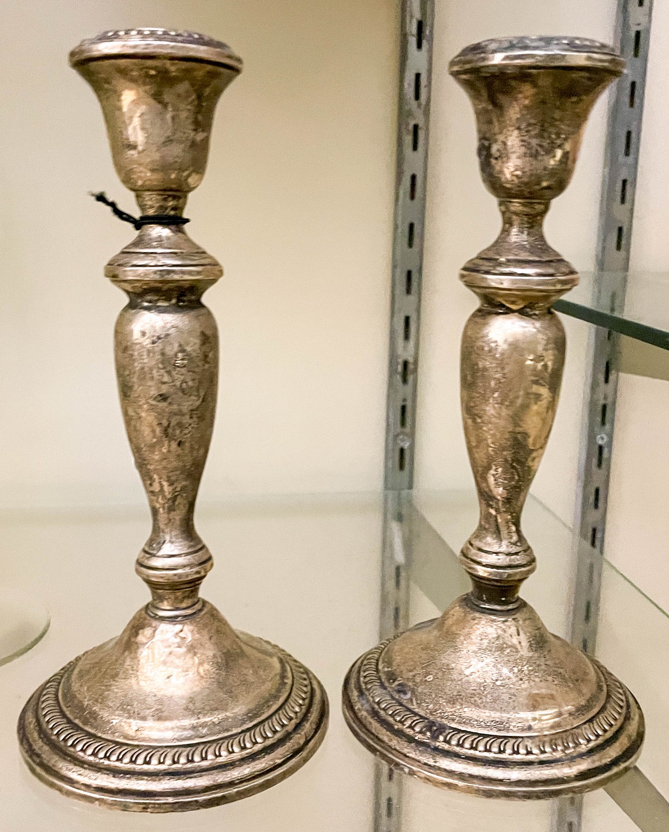 Pair of Empire weighted sterling