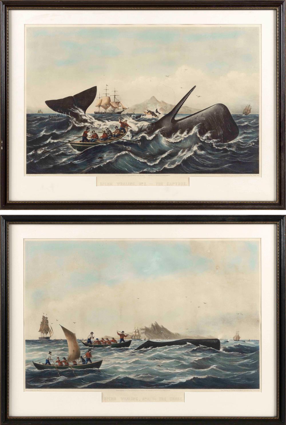 PAIR OF ENDICOTT & CO. HAND-COLORED