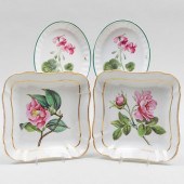 PAIR OF ENGLISH BOTANICAL SHAP