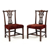 PAIR OF ENGLISH CHIPPENDALE CA