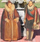 PAIR OF ENGLISH FIGURAL DUMMY