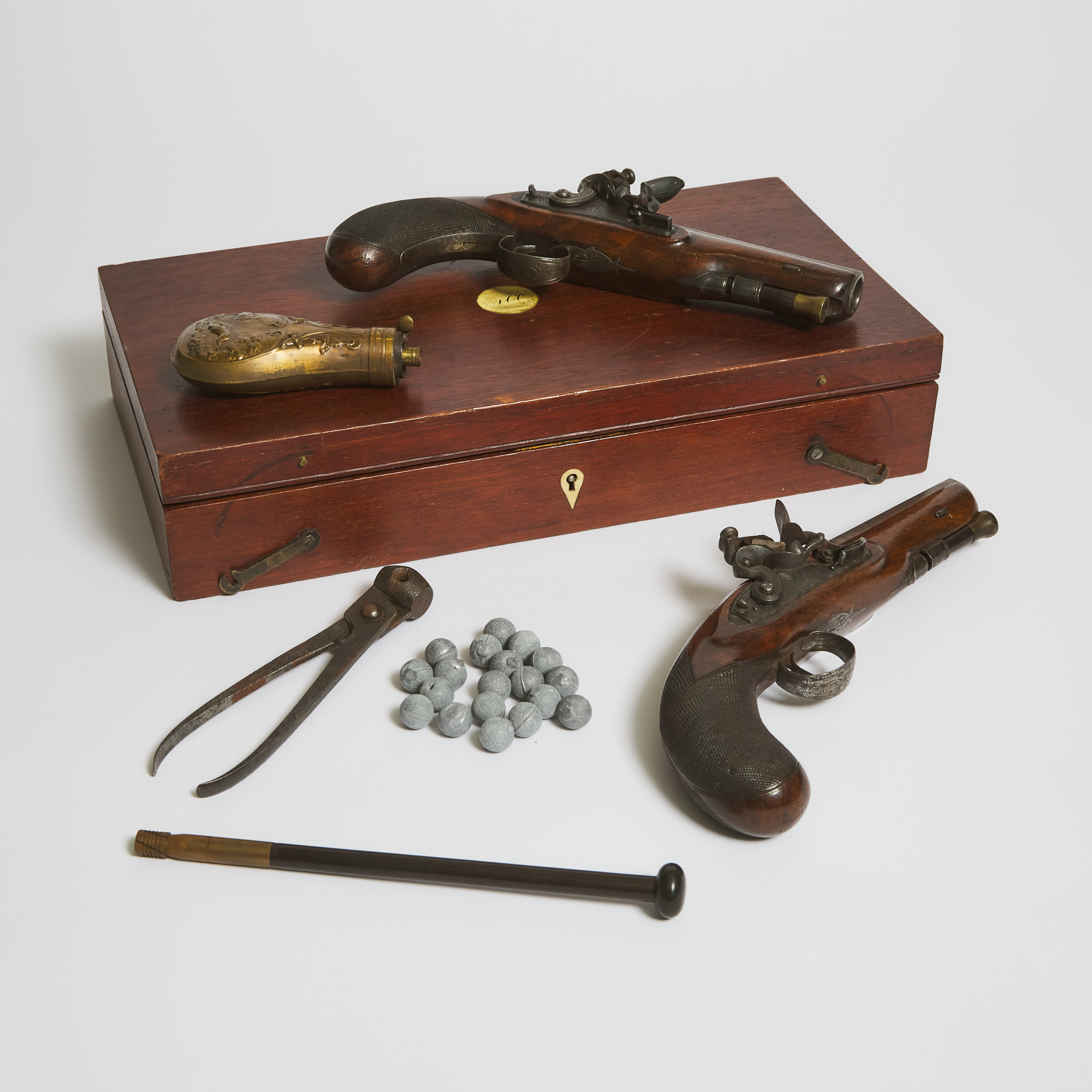 Pair of English Flintlock Target