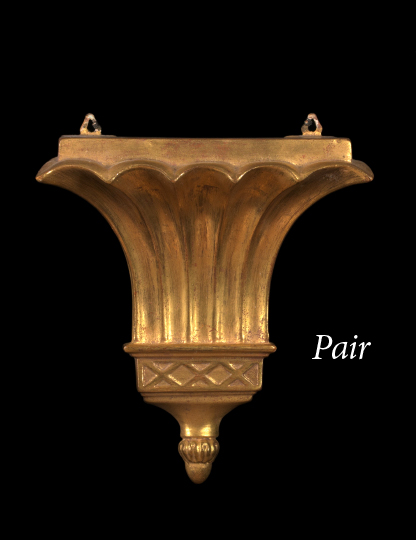 Pair of English Georgian Carved