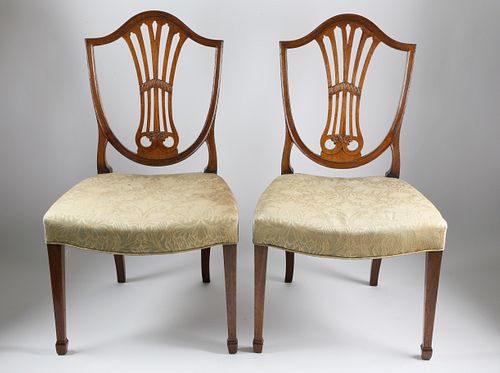 PAIR OF ENGLISH HEPPLEWHITE