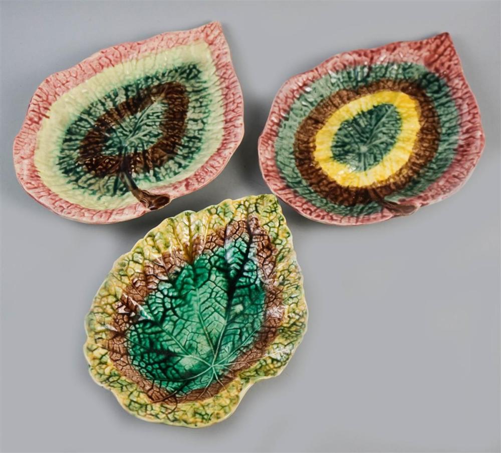 PAIR OF ENGLISH MAJOLICA