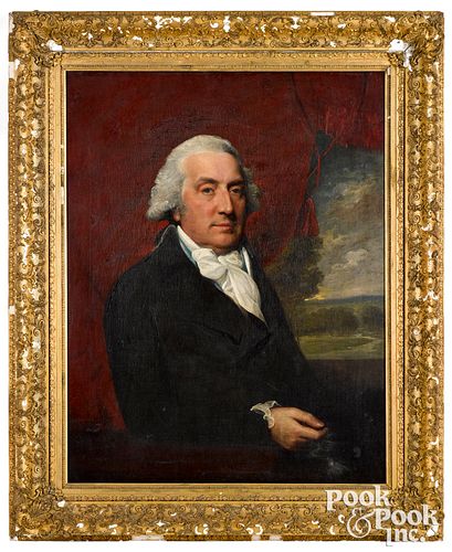 PAIR OF ENGLISH OIL ON CANVAS