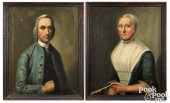 PAIR OF ENGLISH OIL ON CANVAS