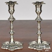 PAIR OF ENGLISH PAKTONG CANDLE