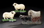 Pair of English Polychromed Ca