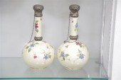 PAIR OF ENGLISH PORCELAIN DECA