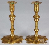 PAIR OF ENGLISH QUEEN ANNE BRA