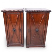 PAIR OF ENGLISH REGENCY CARVED