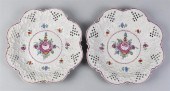 PAIR OF ENGLISH SALT-GLAZED ST