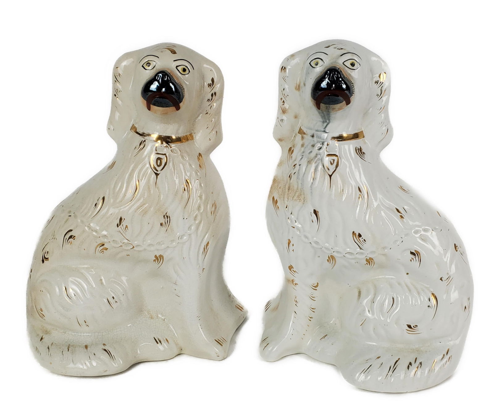 PAIR OF ENGLISH STAFFORDSHIRE