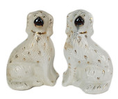 PAIR OF ENGLISH STAFFORDSHIRE