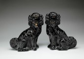 PAIR OF ENGLISH STAFFORDSHIRE