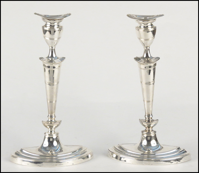 PAIR OF ENGLISH STERLING SILVER