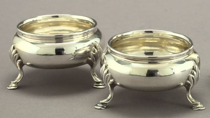Pair of English Sterling Silver