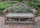 PAIR OF ENGLISH TEAK LUTYENS S