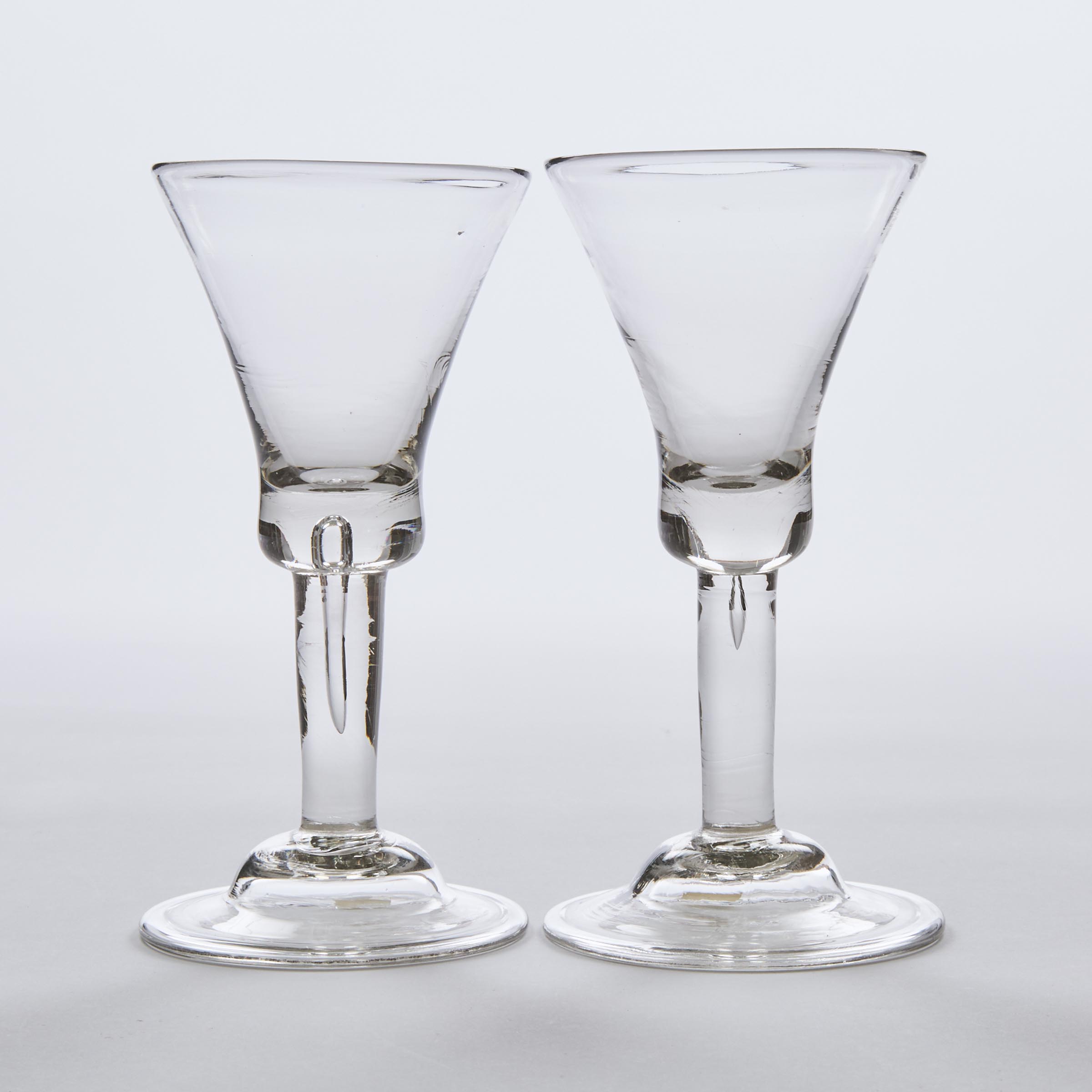 Pair of English Teared Plain