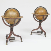 PAIR OF ENGLISH TERRESTRIAL AN