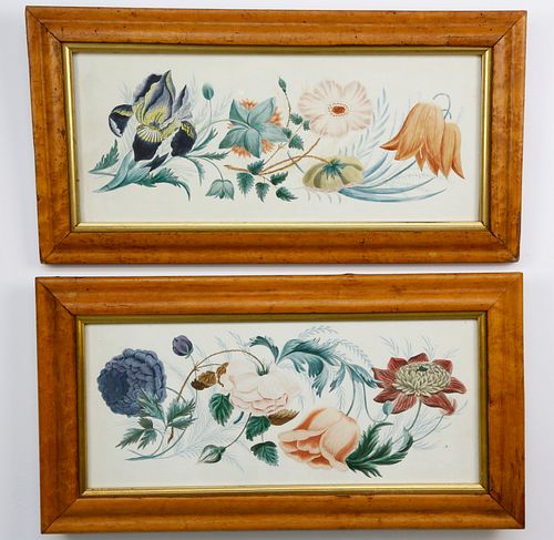 PAIR OF ENGLISH WATERCOLOR