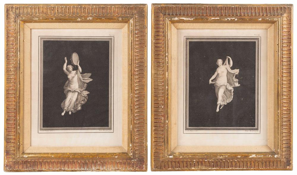 PAIR OF ENGRAVINGS OF CLASSICAL