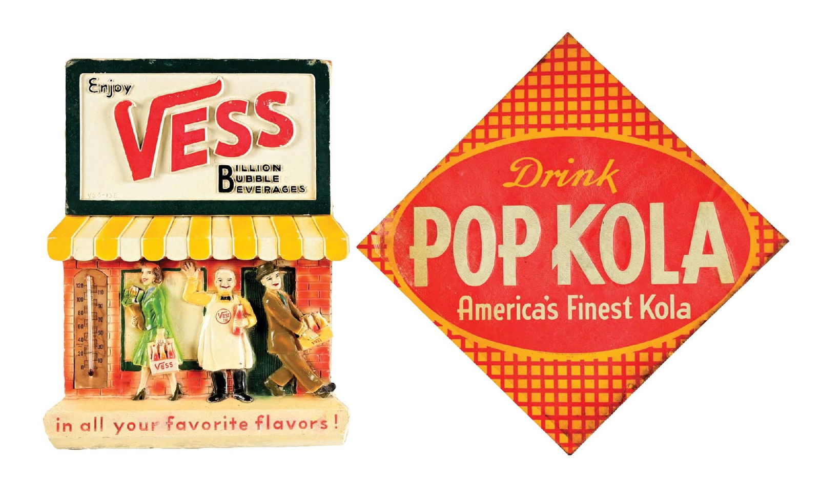 PAIR OF ENJOY VESS BEVERAGES &