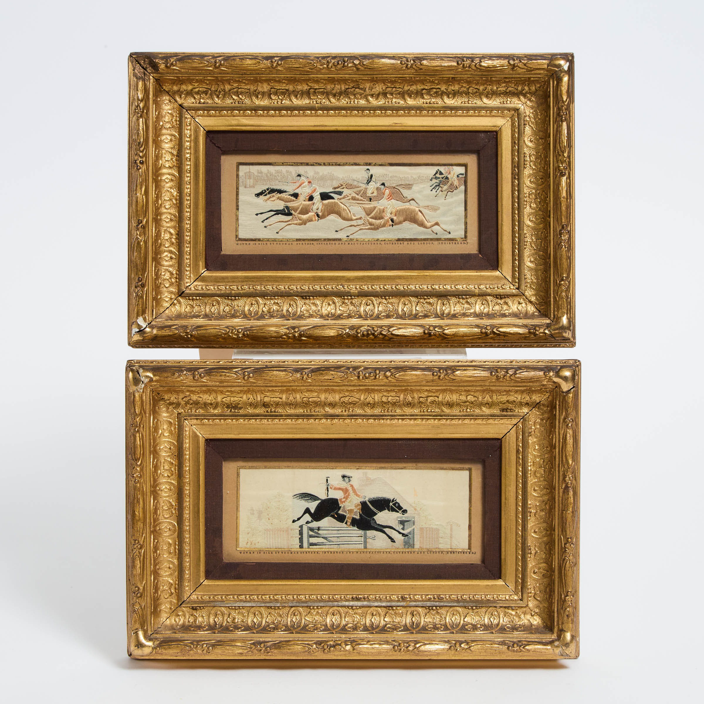 Pair of Equestrian Themed