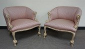 PAIR OF ERWIN-LAMBETH CREAM PA